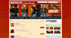 Desktop Screenshot of imnotokay.net
